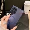 Магнитный чехол для Samsung S26 Ultra/S25+ с пленкой для объектива и матовым покрытием