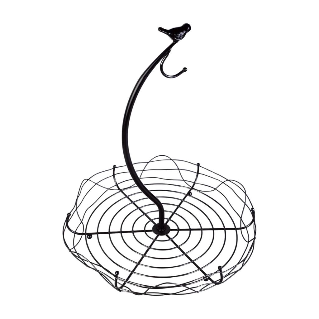 Современная настольная фруктовница-корзина, декоративные металлические органайзеры для фруктов для кухни и столовой