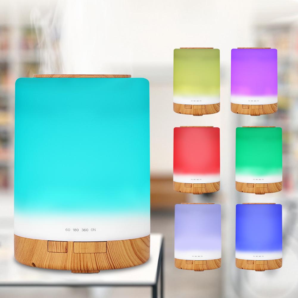 300ml Aromatherapy Essential Oil Diffuser Ultrasonic Air Humidifier with Remote ControlUK Plug