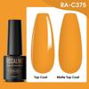 ROSALIND 7ML Rainbow Nail Gel Polish Set Art Gel Nail Polish Set For Manicure Soak Off UV LED