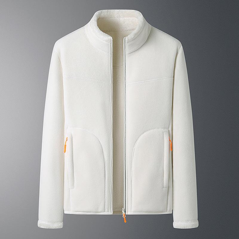 Кардиган на молнии, свитер, мужская зимняя флисовая одежда, женская одежда, куртка из кораллового флиса, зимняя одежда