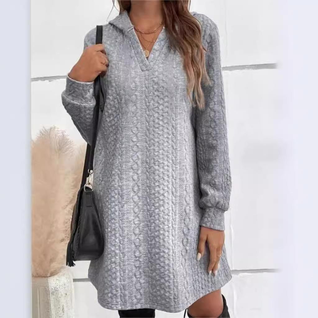 Женская толстовка с длинным рукавом и жаккардовым узором, новая осенняя, большого размера