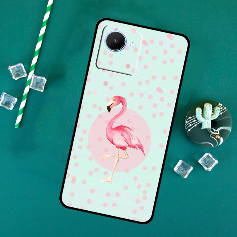 Flamingo For Realme 15 Pro GT7 GT6 10 11 12 13 14 Pro Plus C55 C71 C67 C63 C61 C53 C35 C65 C75 Case