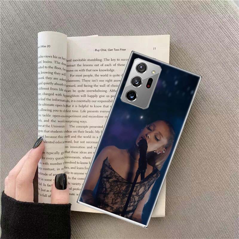 Чехол для телефона Ariana Grande для Samsung A17 A37 A57 A07 A16 A26 A36 A56 A05S A15 A25 A35 A55 Galaxy A03 A13 A23 A33 A53 A50S A51 A7