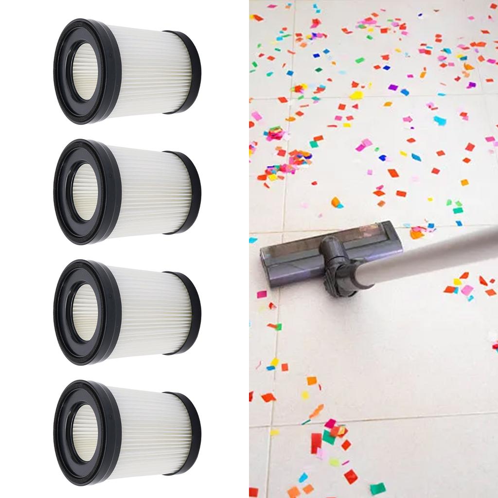 2/4 X Filter For Lubluelu 202 Cordless Vacuum Cleaner For Oraimo OSV-102 Replace