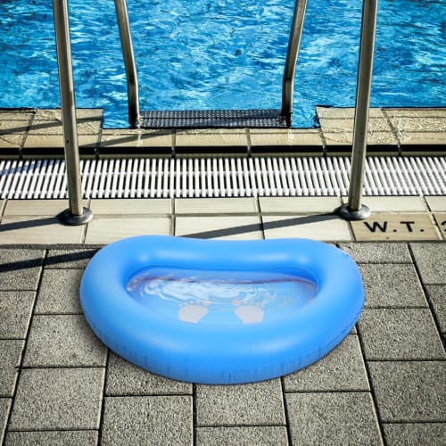 PHENOFICE Foldable Inflatable Foot Bath for Pool Entry, Foot Bath Bucket, Foot Soaker Tub, Lightweight and Portable Design for Home and Camping