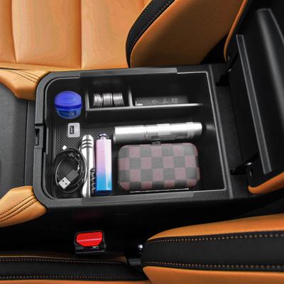 Ящик для хранения подлокотника для Nissan Sentra 2020 2025 2025 2025 2025 Лоток для центральной консоли Органайзер для автомобиля Внутренний ABS-бокс для автомобиля