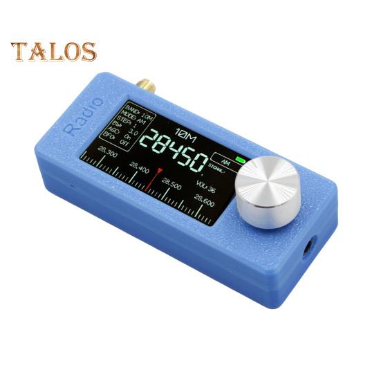 Портативное мини-радио 0,5-108 МГц с 1,9-дюймовым IPS-экраном, карманное мини-радио LSB/USB/AM/FM, вседиапазонный радиоприемник с антенной