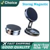 Новый сильный магнитный держатель для мобильного телефона 720° Складная круглая подставка Автомобильный держатель Поддержка для универсальных телефонов Крепления Держатели В машине