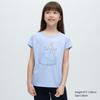 Uniqlo GIRLS Disney UT Графическая футболка с коротким рукавом A