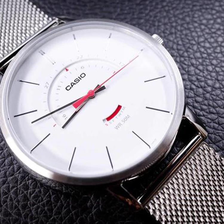 Casio Мужские часы стандартной серии Белые MTP-B105M-7AV MTP-B105M-7AV