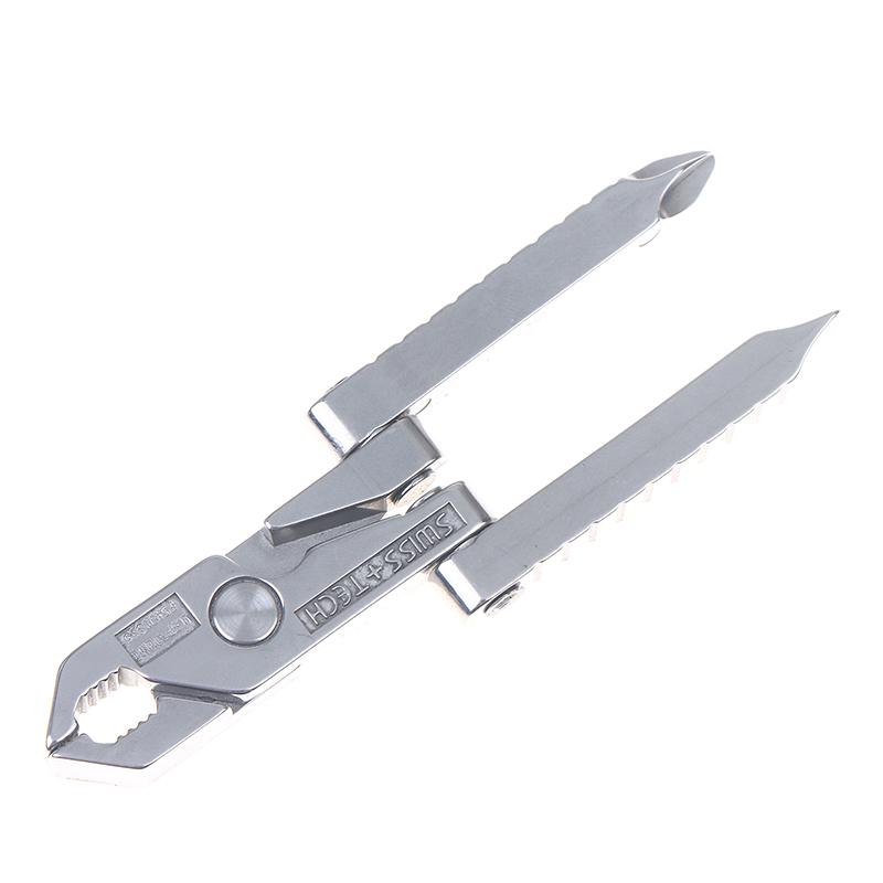 Портативный карманный мини-набор инструментов из нержавеющей стали: складные плоскогубцы, нож, брелок, отвертка. Многофункциональный инструмент для улицы.