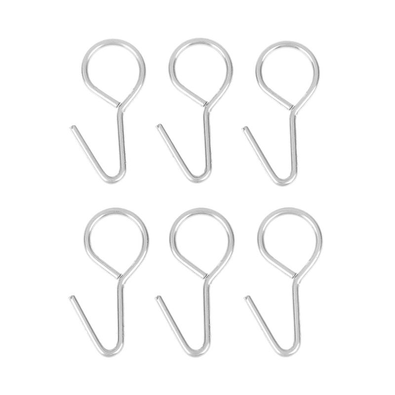 100 шт. многофункциональный крючок для крепления чехла на сиденье автомобиля S-образный крепеж для чехла сиденья