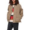 Carhartt WIP Однотонная куртка с нашивкой-логотипом и вельветовым воротником Мужские куртки I031355-1DD-XX