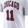 Nike Chicago Bulls City Edition Demar Derozan Vintage Logo Letter Print Удобная спортивная тренировочная футболка с коротким рукавом для мужчин, топы белого цвета DV5980-101