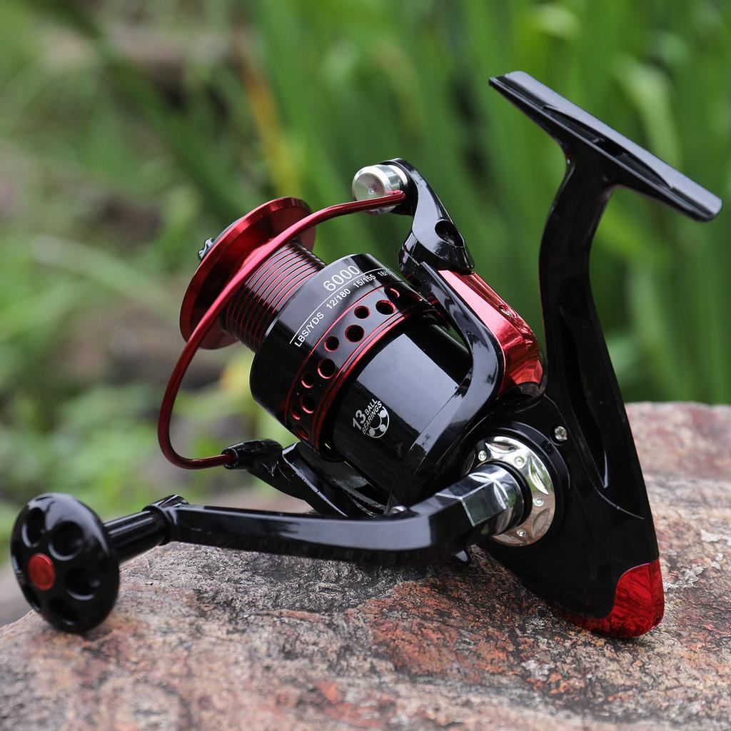 SOUGAYILANG Spinning Fishing Reel 13BB Light Weight Ultra Smooth Spinning Casting Left/right Fishing Reels