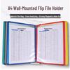 Wall-Mounted Vertical Document Display Folder