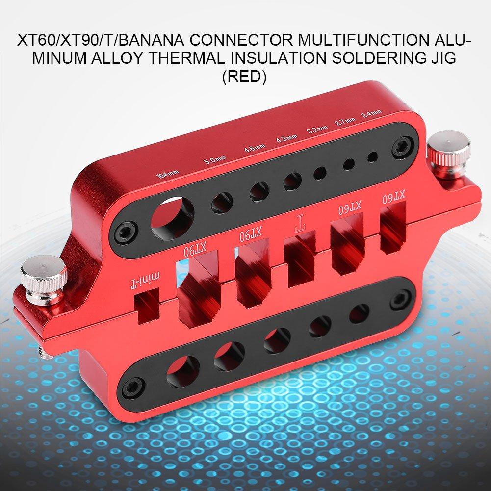 Многофункциональная паяльная станция из алюминиевого сплава, подходящая для паяльной станции XT60 XT90 T Banana Connector