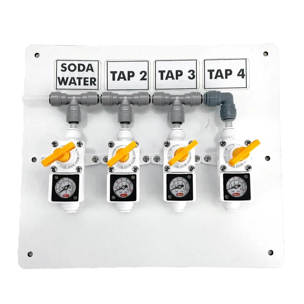 kegland Barware Duotight/Monotight 6.35/8/9.5mm Female Tee Piece Plastic Connector Tube Fitting