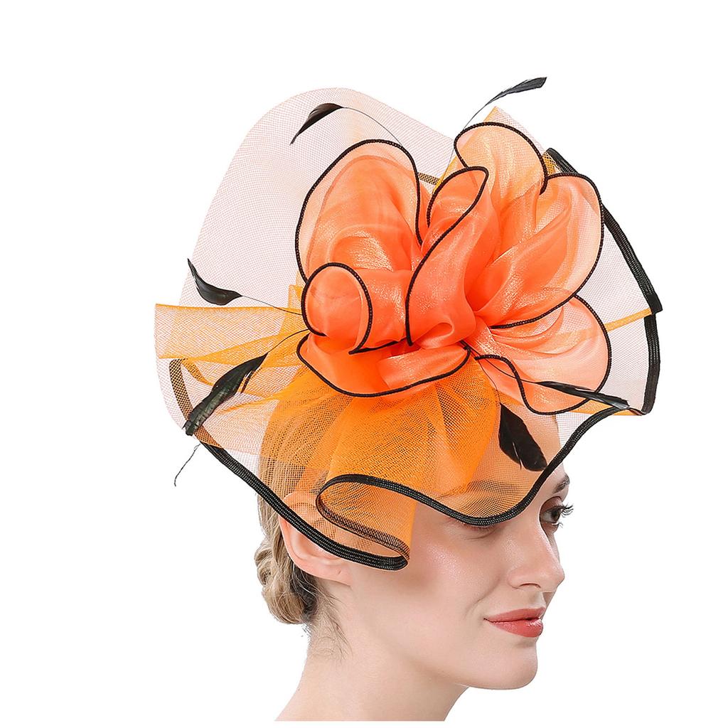 Женщины Девушки Сетка Чародеи Шляпа Коктейльная Вечеринка Оголовье Головной Убор Свадебная Шляпа