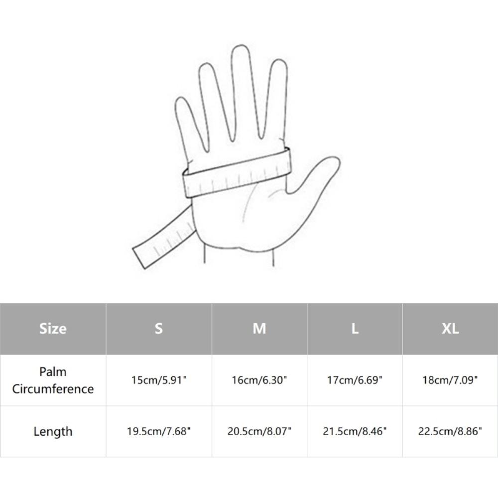 Вождение Пеший туризм Бег Сенсорный экран Медь Волокно Спандекс Зимние Теплые Перчатки с Полными Пальцами