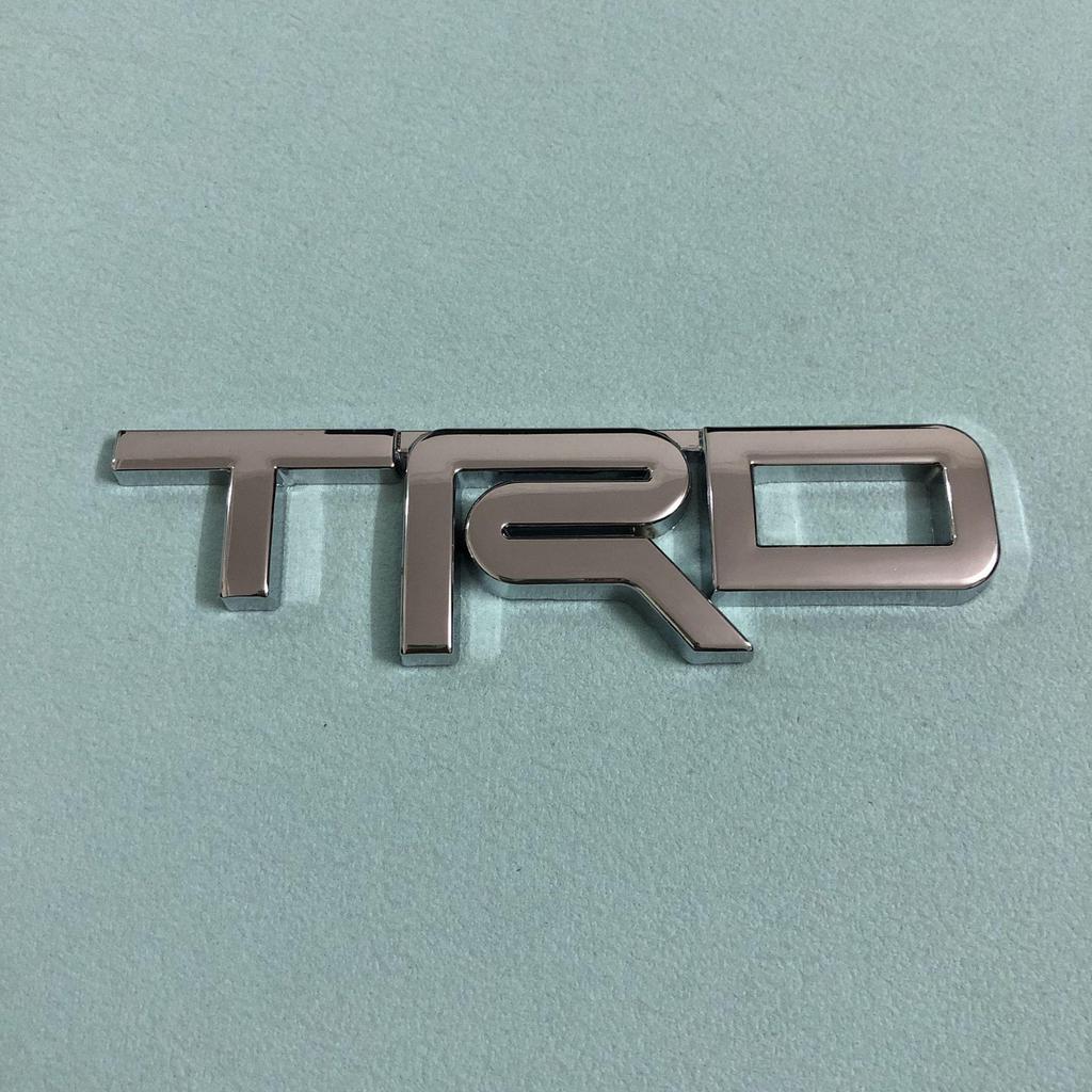 3D Металлическая Наклейка-Логотип TRD для Автомобилей Toyota — Модификация Багажника и Задней Части Кузова