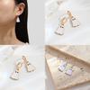 Cute And Playful Gold Ghost Earrings For Women Perfect For Halloween Festivities