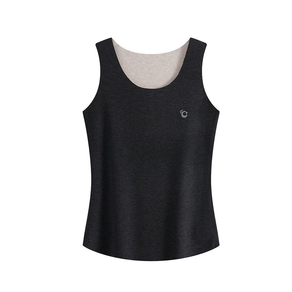 Женский терможилет из кашемира и шелка - бесшовный, плотный, плюс бархат, согревающее нижнее белье