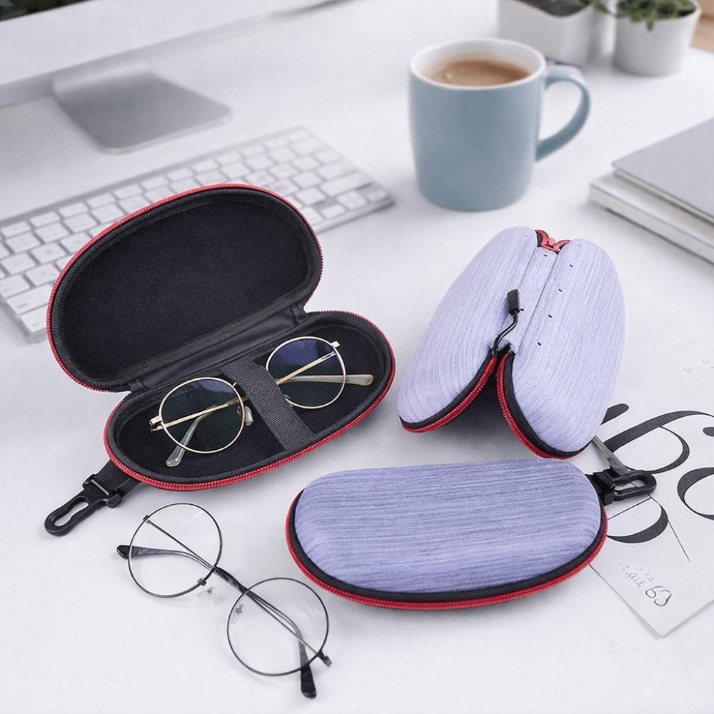 Большой защитный кейс для очков из ЭВА, чехол для плавательных очков, защитный чехол для солнцезащитных очков, для женщин/мужчин