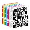 Yousheng 500 Pcs Letter Stickers 2 Inch Self Adhesive PVC Stickers Waterproof Alphabet Decals Mailbox Numbers Labels for Water Bottle Classroom Car