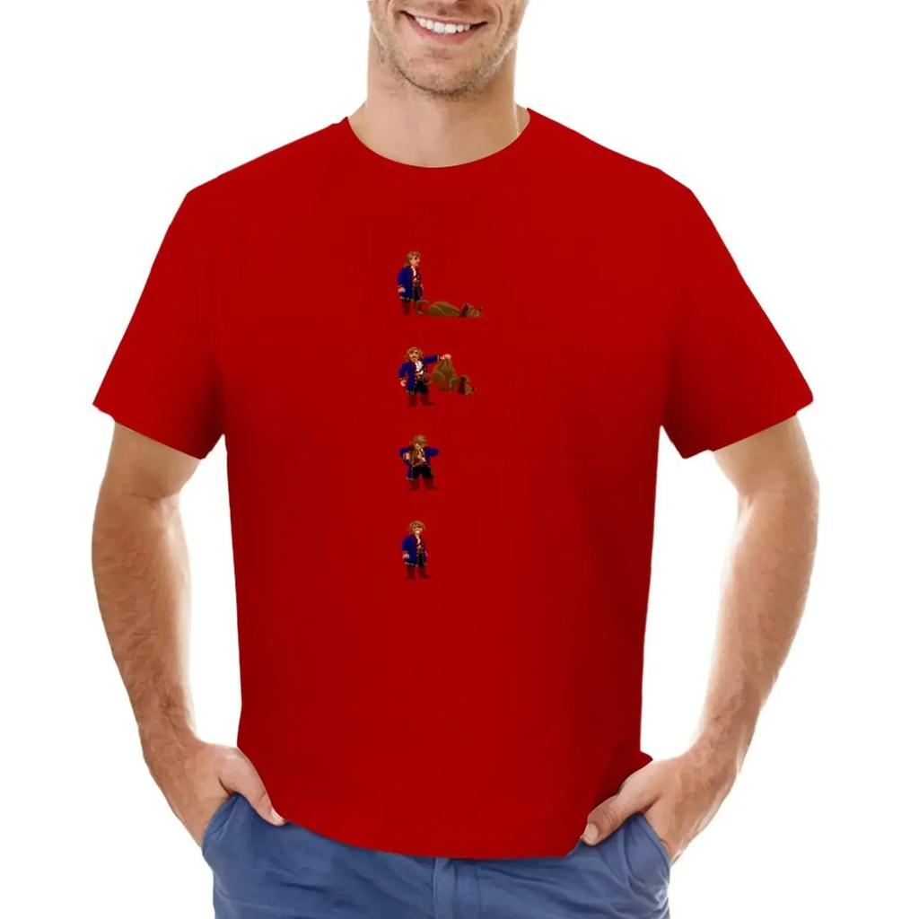 Guybrush LeChuck (Monkey Island 2) T-shirt tees vintage clothes blacks mens t shirts