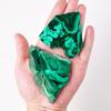 1 шт. Натуральный кристалл Зеленые глаза Малахит Необработанный камень Целебный камень Гадальная плита Минеральный образец Домашнее украшение Декор