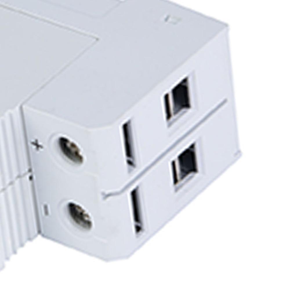 Overvoltage Protection 2P Lightning Protector 1000V 20KA Low Voltage Arrester DC Photovoltaic Protector Home Protection