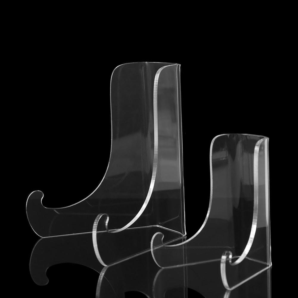 Акриловая плоская подставка для тарелок, подставка для книг под углом 60 градусов, подставка-мольберт, настольная карточка