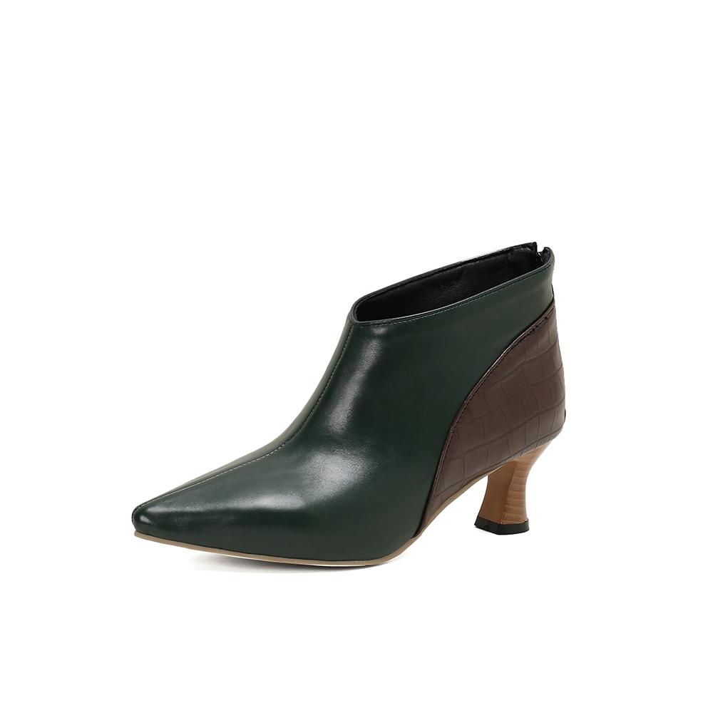 Красно-черные женские туфли-лодочки на высоком каблуке, маленький, большой размер 32 50