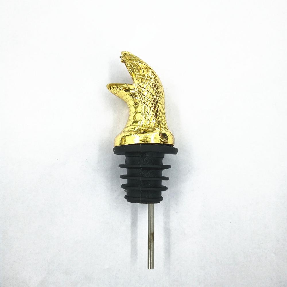 Орнамент для бутылок, пробки из цинкового сплава, аэраторы для вина, уникальная змея для выливания вина, кухонные принадлежности