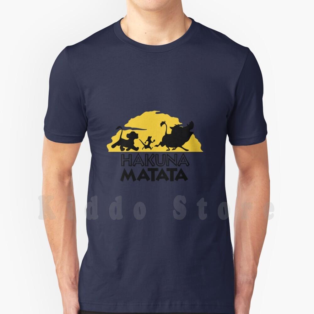 T Shirt Men Cotton Cotton S- No Worries Lion King Lion King Svg Simba Animal Kingdom It Means No Worries Simba The Lion King