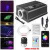 16W Car Roof Star Light Twinkle Fiber Optic Light Ceiling Star Lighting Kit RGBW APP Music Control Car Starry Sky Ceiling Lamp