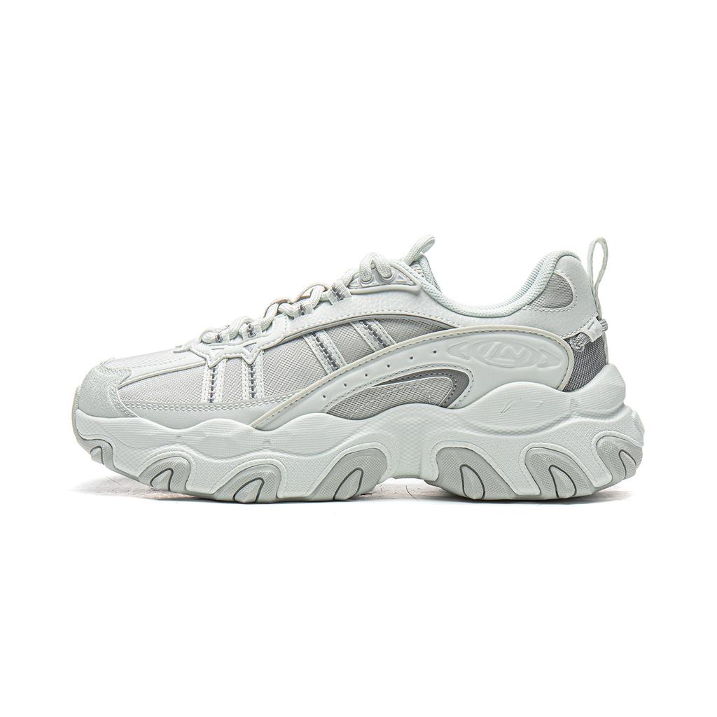 Li Ning Cat Paw Lite3 Нескользящие, Износостойкие, Дышащие, Легкие Низкие Повседневные Кроссовки Женские AGCW004-3