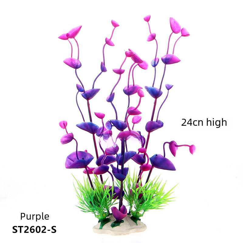 Aquarium Fish Tank Decoration: CT26-S Artificial Water Plants