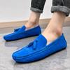 Fashion Flats Male Outdoor Shoes Men Casual Shoes Fashion Men Shoes Handmade Suede 2025 New Leather Mens Loafers Moccasins Slip On Men's