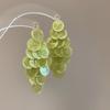 Round Shell Tassel Round Dangle Earrings Vacation Style Drop Earring Women's Earrings  Women