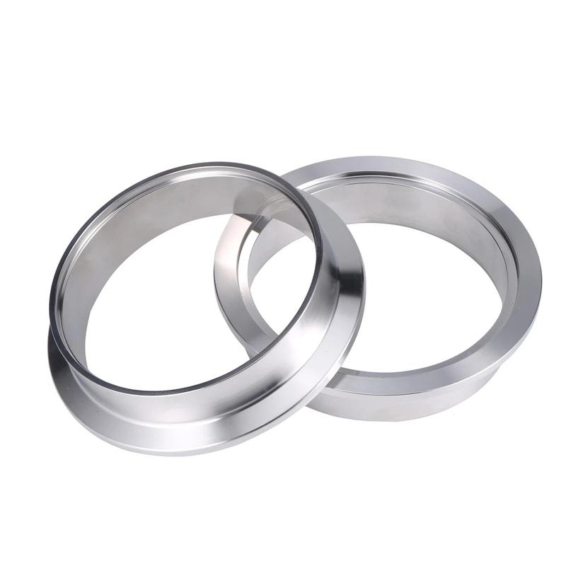 Stainless steel 2.36 inch exhaust pipe V band clamp flange kit Vband kit