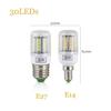 Светодиодная кукурузная лампа E27 AC110V 5730 SMD, от 24 до 165 светодиодов, прожектор для внутреннего освещения