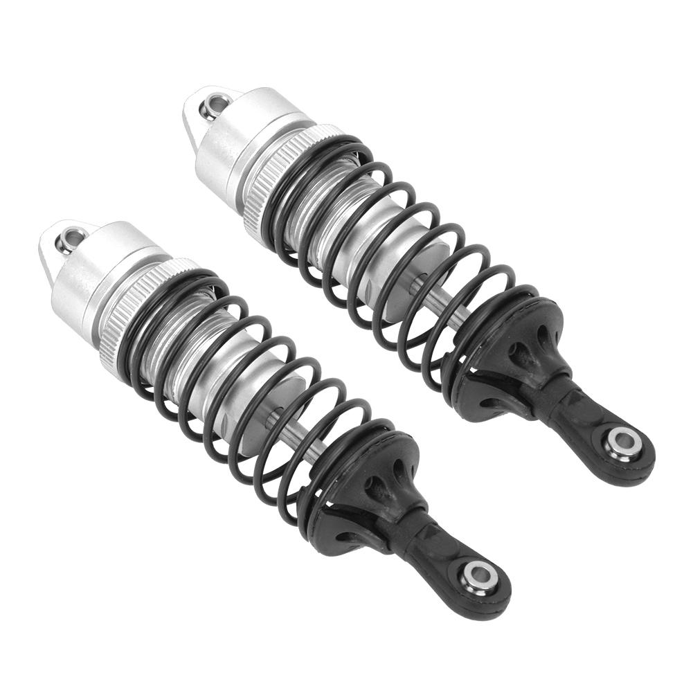 Aluminium Alloy Strengthen Rear Shock Absorber Accessory Fit for ECX 2WD 1 10 RC Hobby CarSilver ECX1096S