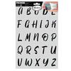 Stencil - Aladine - Alphabet 3 - 20x30 Cm - Pre-cut Letters - For Personalized Decoration