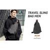 Сумка-слинг через плечо с защитой от кражи для мужчин и женщин, небольшой рюкзак на одно плечо, нагрудная сумка-рюкзак для пеших прогулок, велоспорта и путешествий