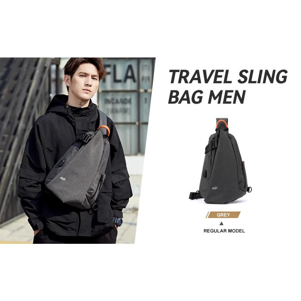Сумка-слинг через плечо с защитой от кражи для мужчин и женщин, небольшой рюкзак на одно плечо, нагрудная сумка-рюкзак для пеших прогулок, велоспорта и путешествий