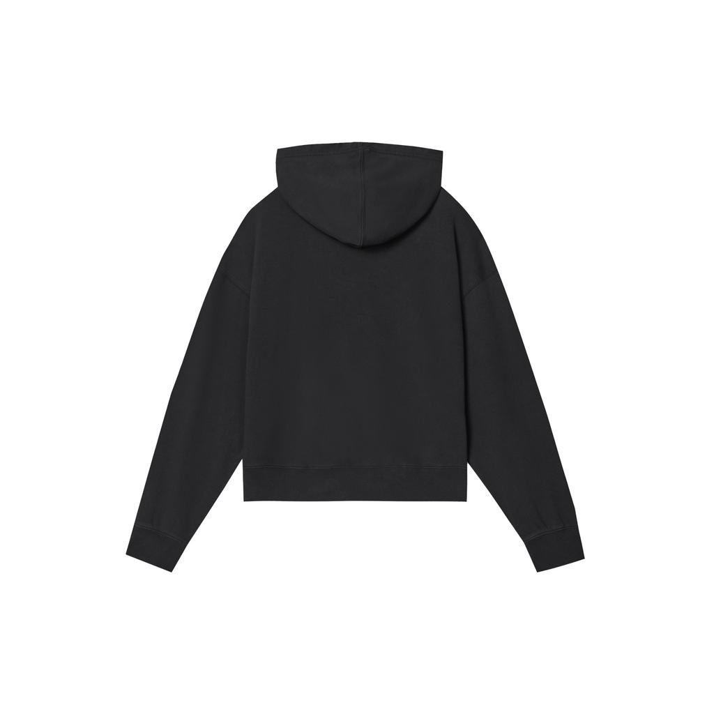 Levi's Мужская толстовка с капюшоном и полной молнией, свободного кроя, черная 006P6-0001
