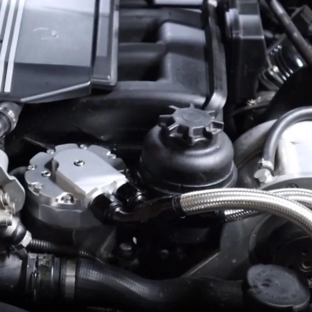 Адаптер масляного радиатора Крышка масляного фильтра Для BMW E46 E36 E39 E60 E61 323i 328i 325i 330i 525i 528i 530i M52 M54